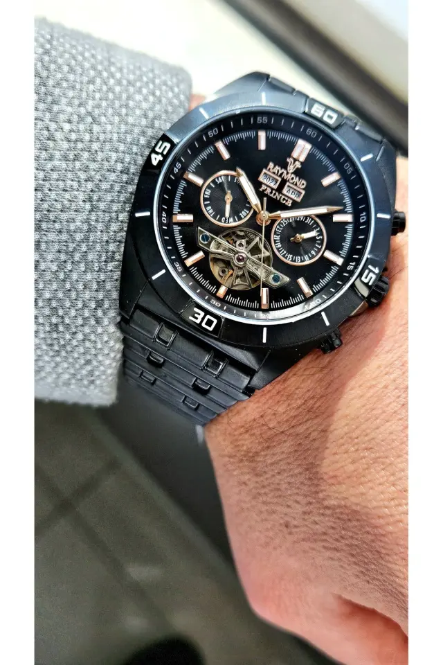 Raymond Erkek Kol Saati RYM-311654-R50  Çelik Kordon