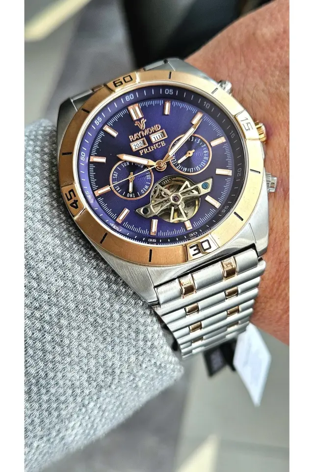 Raymond Erkek Kol Saati RYM-311654-R39  Çelik Kordon