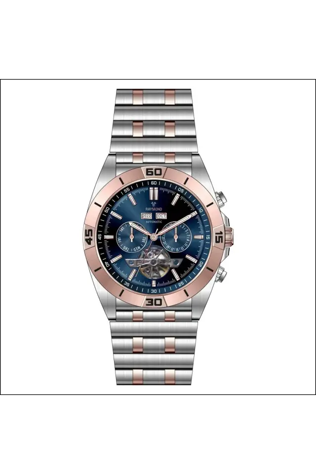 Raymond Erkek Kol Saati RYM-311654-R39  Çelik Kordon