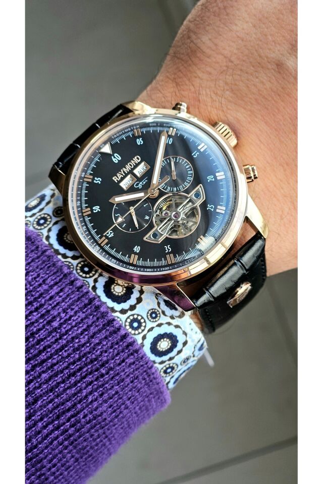 Raymond Erkek Kol Saati R150  Deri Kordon