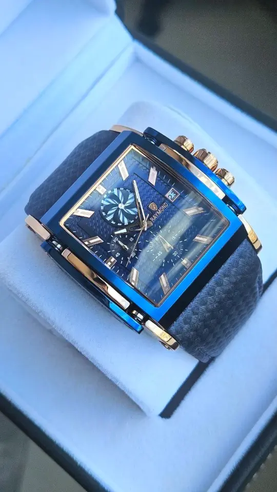 Raymond Erkek Kol Saati YENİ RYM-8309-R195  Deri Kordon