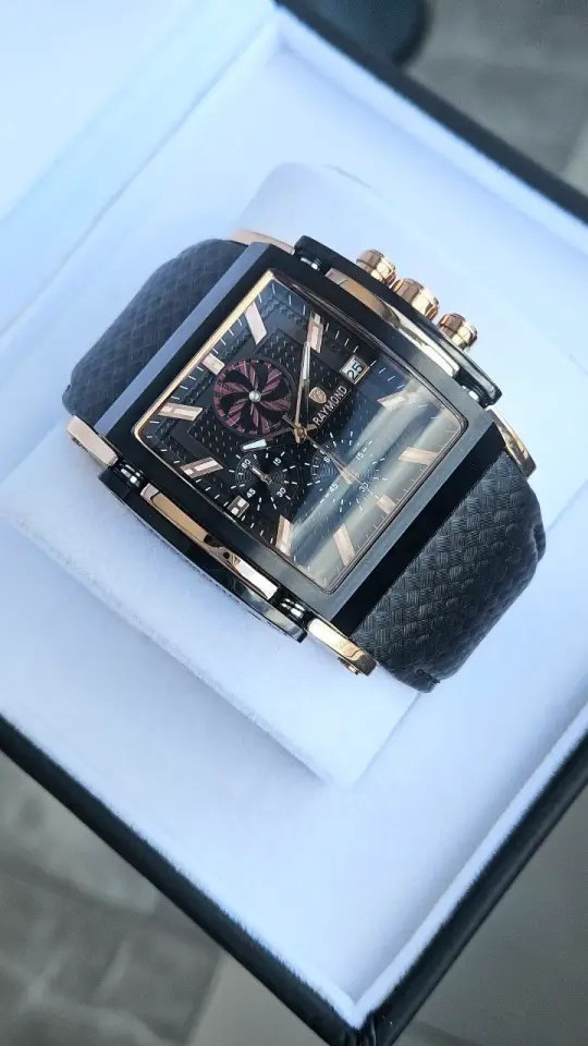 Raymond Erkek Kol Saati YENİ RYM-8309-R194  Deri Kordon
