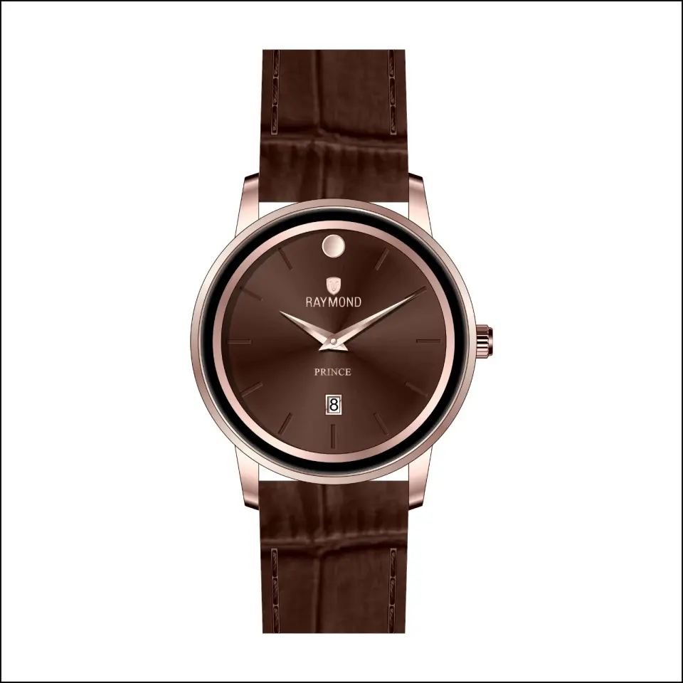 Raymond Erkek Kol Saati - Rym-1036 Çelik Kasa - Garantili Klasik Saat rgbrw