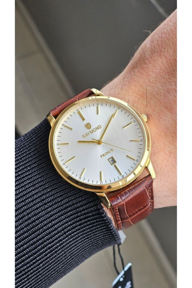 Raymond Erkek Kol Saati 00280-R121  Deri Kordon