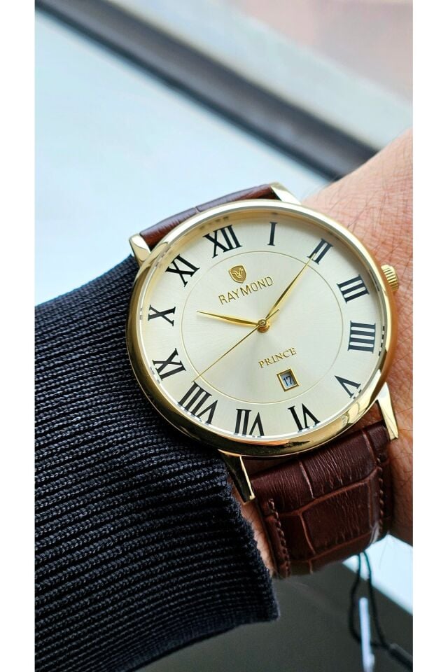 Raymond Erkek Kol Saati 00281-R45  Deri Kordon