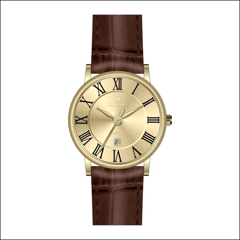 Raymond Erkek Roma Rakamlı Klasik Retro Saat - Rym-631820 00281-R45