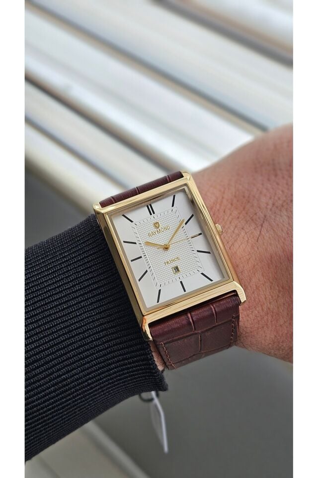 Raymond Erkek Kol Saati 00279-R190  Deri Kordon