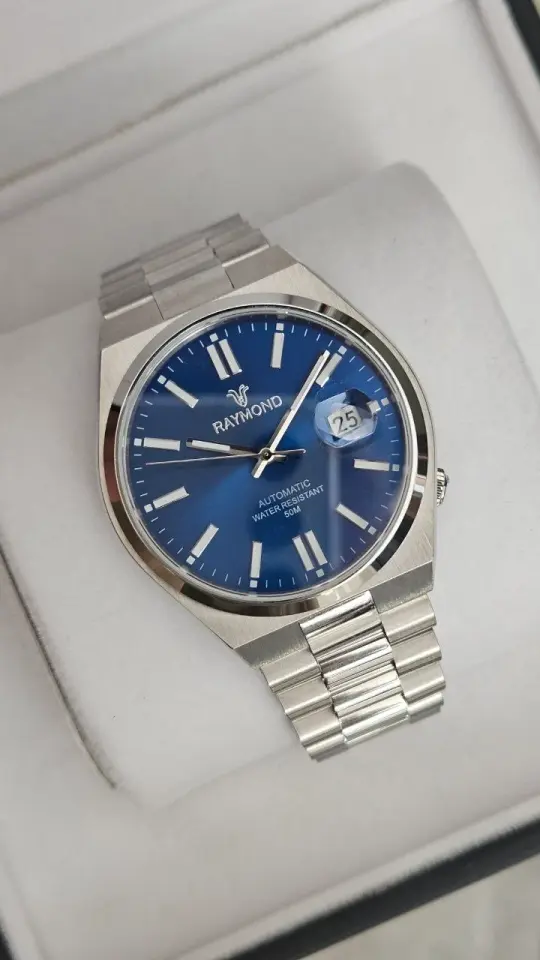 Raymond Erkek Kol Saati RYM-0104-R44  Çelik Kordon