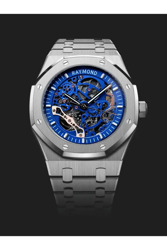 Raymond Erkek Kol Saati RYM-1012-R78  Çelik Kordon
