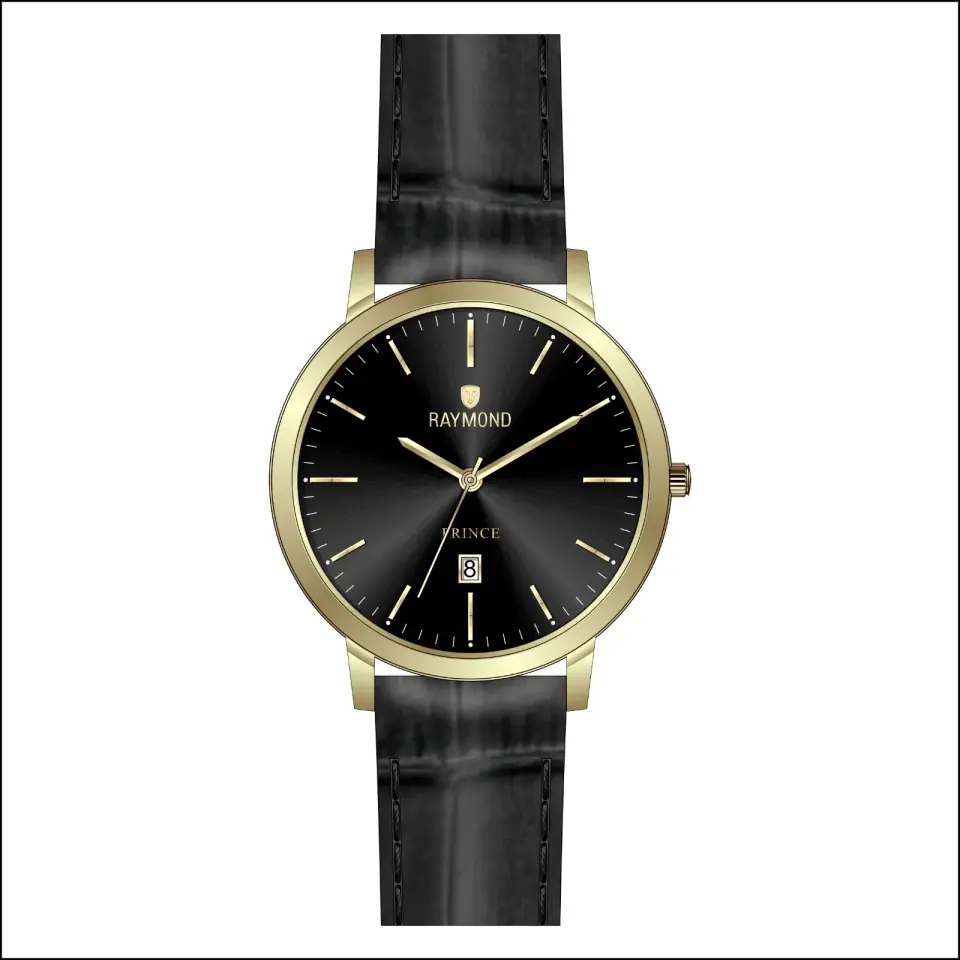 Raymond Erkek Kol Saati 00280-R235  Deri Kordon