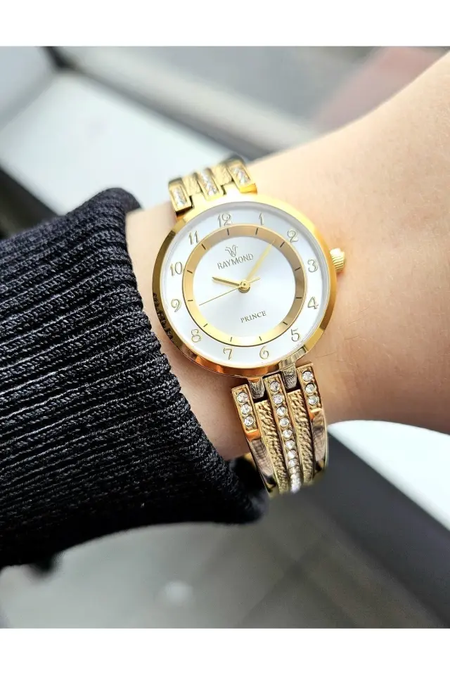 Raymond Kadın Kol Saati RYM-1041  Çelik Kordon