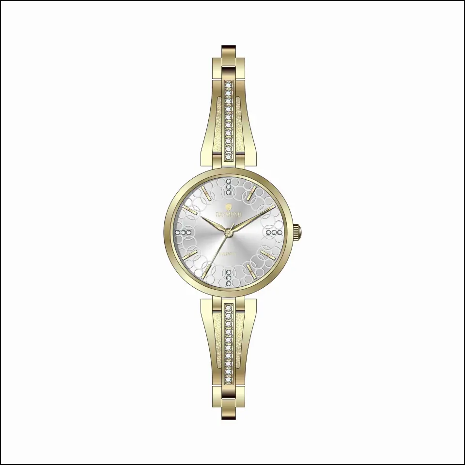 Raymond Kadın Kol Saati RYM-1043-R55  Çelik Kordon