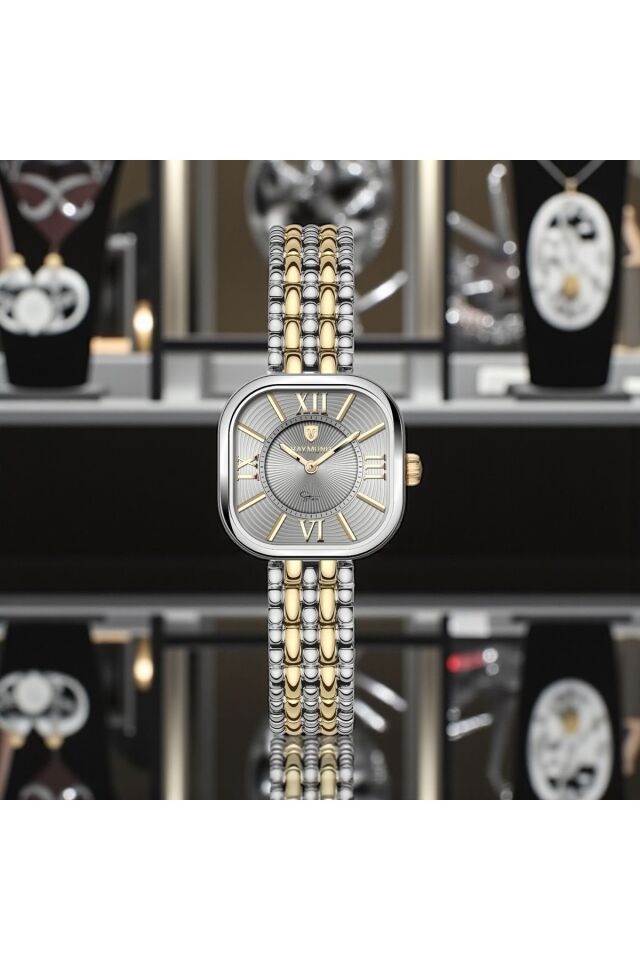 Raymond Kadın Kol Saati RYM-211503-R176  Çelik Kordon