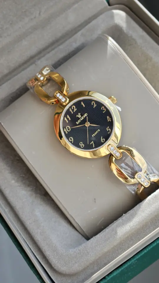 Raymond Kadın Kol Saati B GOLD-R42  Çelik Kordon