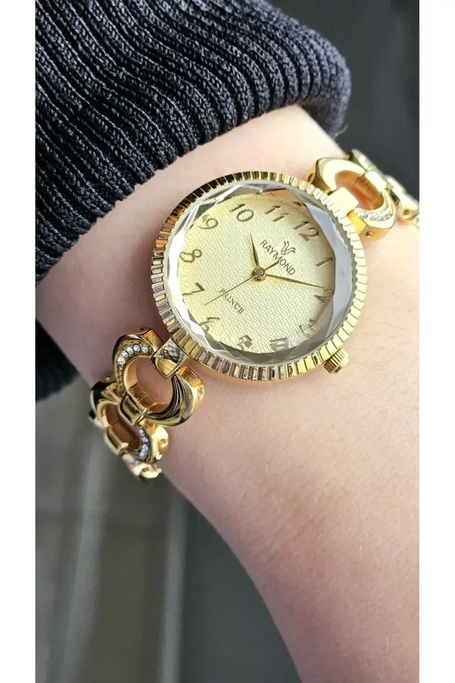 Raymond Kadın Kol Saati RYM-211704  Çelik Kordon