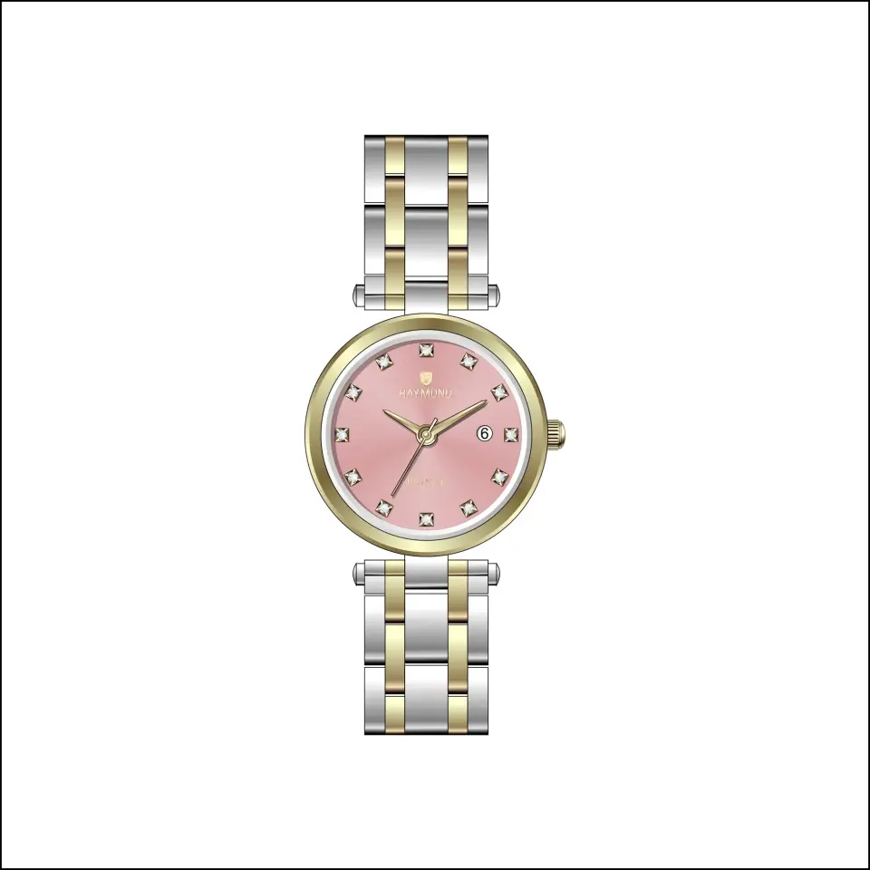 Raymond Kadın Kol Saati RYM-213059-R181  Çelik Kordon