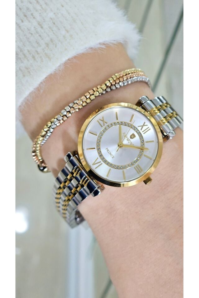 Raymond Kadın Kol Saati RYM-213055-R147  Çelik Kordon