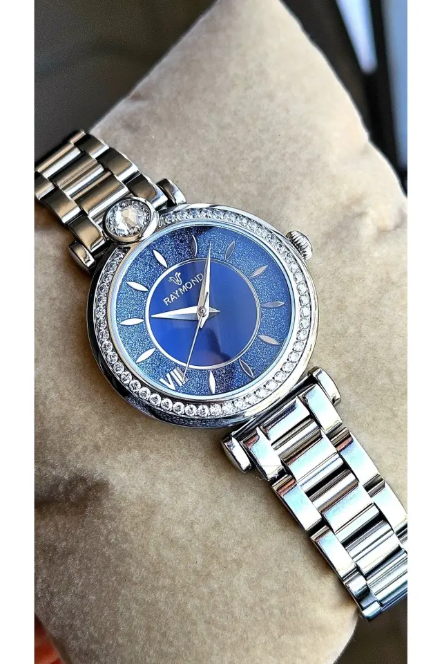 Rym-280271 Paslanmaz Çelik - 2 Yıl Garanti - Raymond Kadın Kol Saati JSS-BL