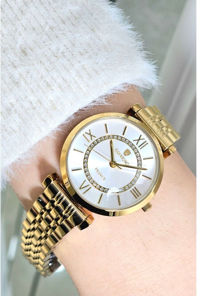 Raymond Kadın Kol Saati RYM-213055-R55  Çelik Kordon