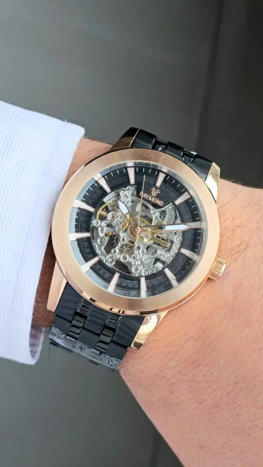 Raymond Erkek Kol Saati RYM-31001-R150  Çelik Kordon