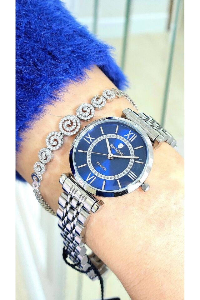 Raymond Kadın Kol Saati RYM-213055-R38  Çelik Kordon