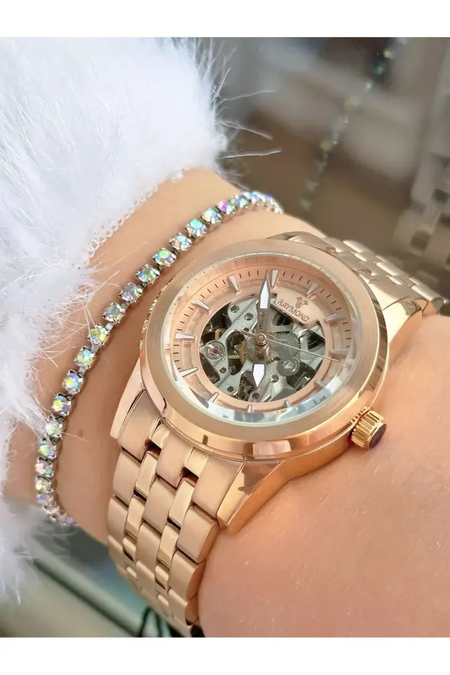 Raymond Kadın Kol Saati RYM-31001L-R114  Çelik Kordon