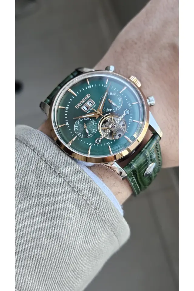 Raymond Erkek Kol Saati RAYMOND RYM-4123-R62  Deri Kordon