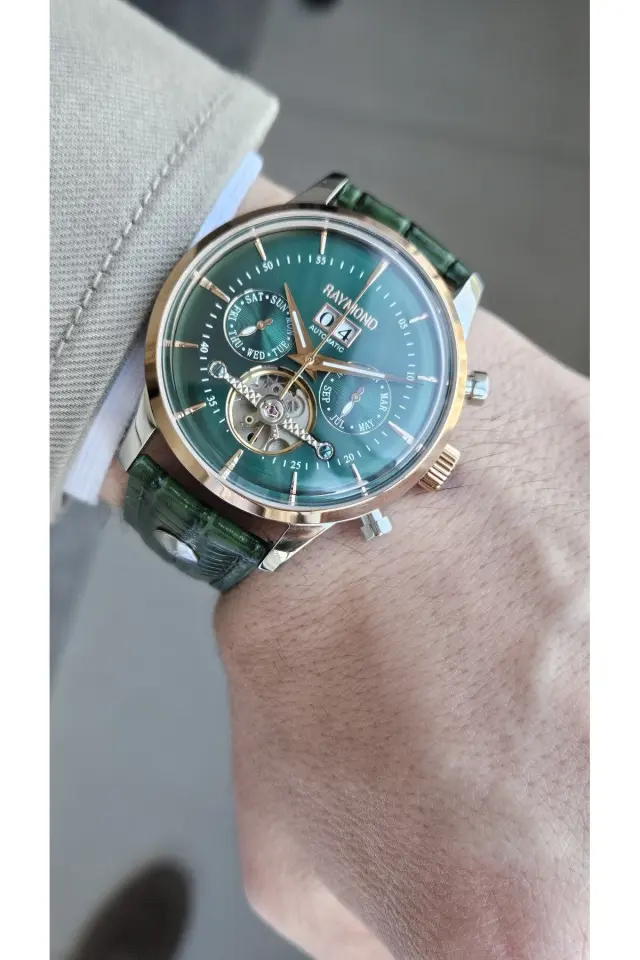 Raymond Erkek Kol Saati RAYMOND RYM-4123-R62  Deri Kordon