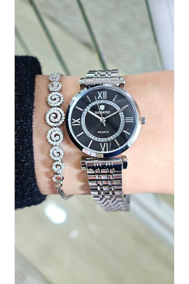 Raymond Kadın Kol Saati RYM-213055-R34  Çelik Kordon