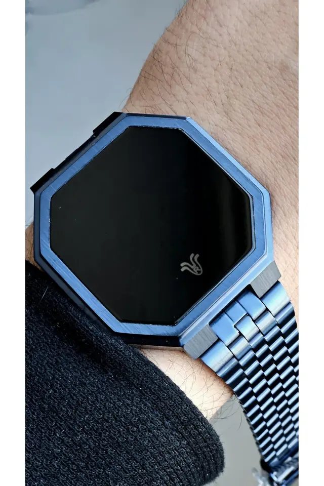 Rym-5207 Dijital Erkek Kol Saati - Çelik Kasa Ve Kordon - 5 Atm - 2 Yıl Garanti RYM-5207-R78