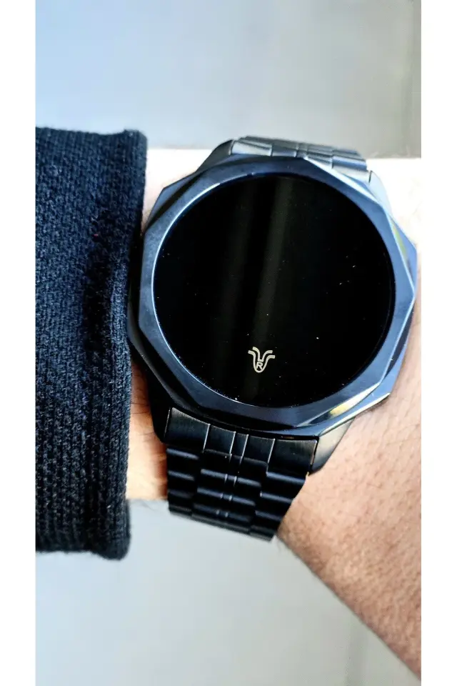 Rym-5208 Dijital Erkek Kol Saati - Çelik Kasa Ve Kordon - 5 Atm - 2 Yıl Garanti RYM-5208