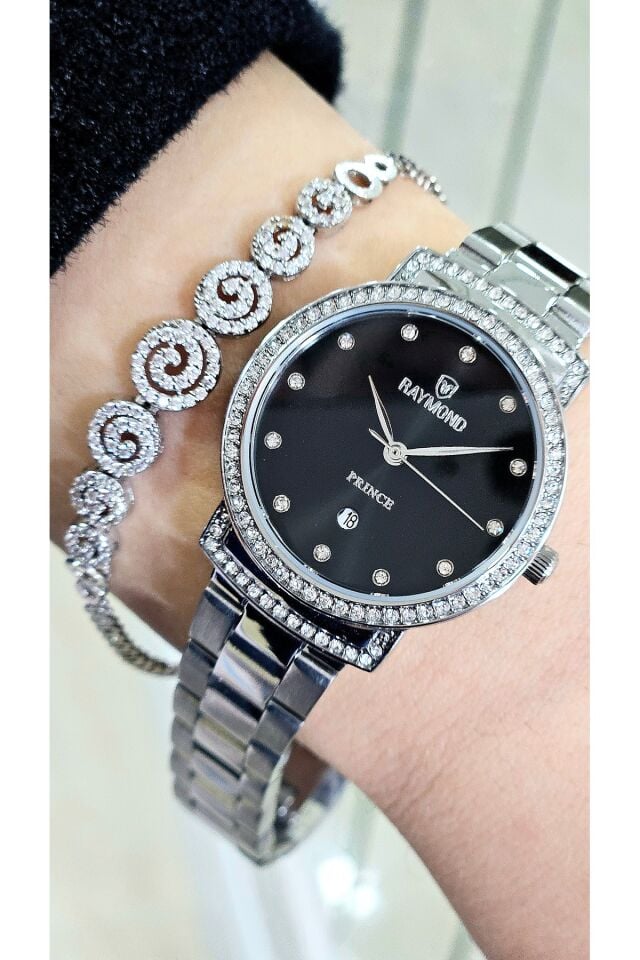 Raymond Kadın Kol Saati RYM-213058L-R68  Çelik Kordon