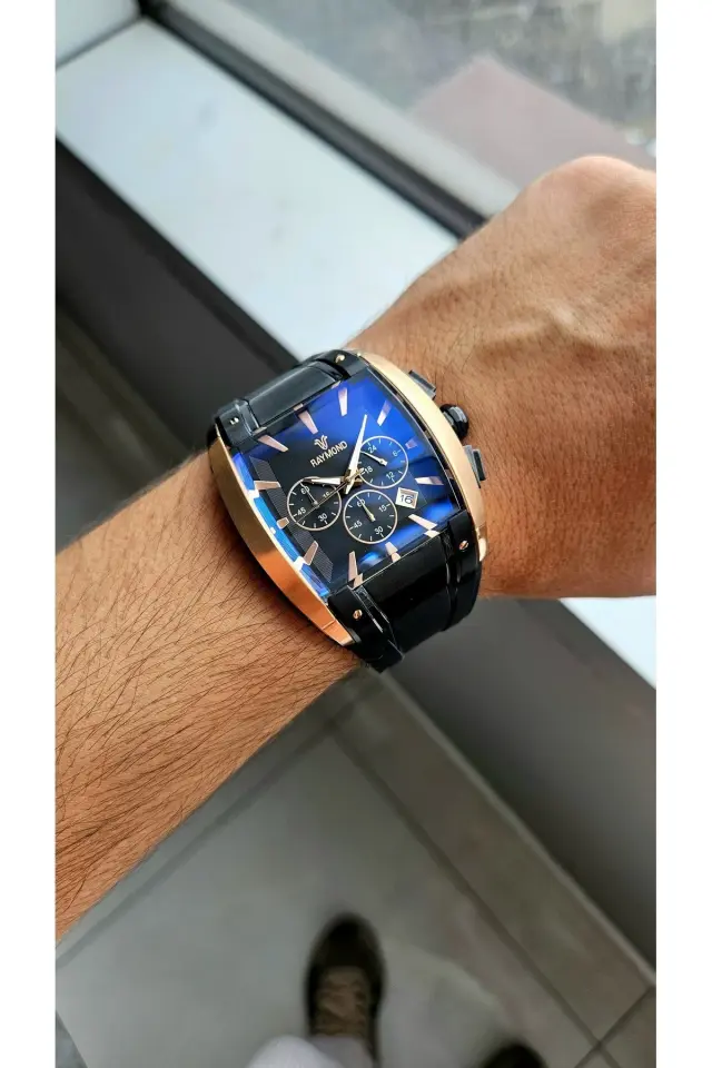 Raymond Erkek Kol Saati RYM-A2039M-R17  Silikon Kordon