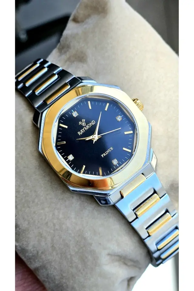 Rym-G211697 Paslanmaz Çelik - 2 Yıl Garanti - Raymond Kadın Kol Saati G GOLD-BK
