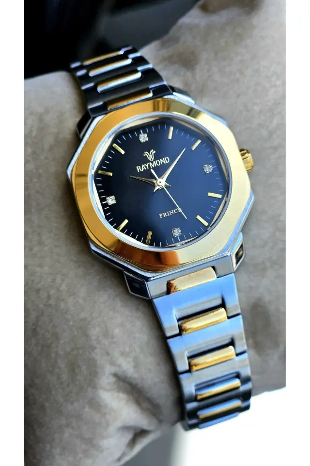 Rym-G211697 Paslanmaz Çelik - 2 Yıl Garanti - Raymond Kadın Kol Saati G GOLD-BK