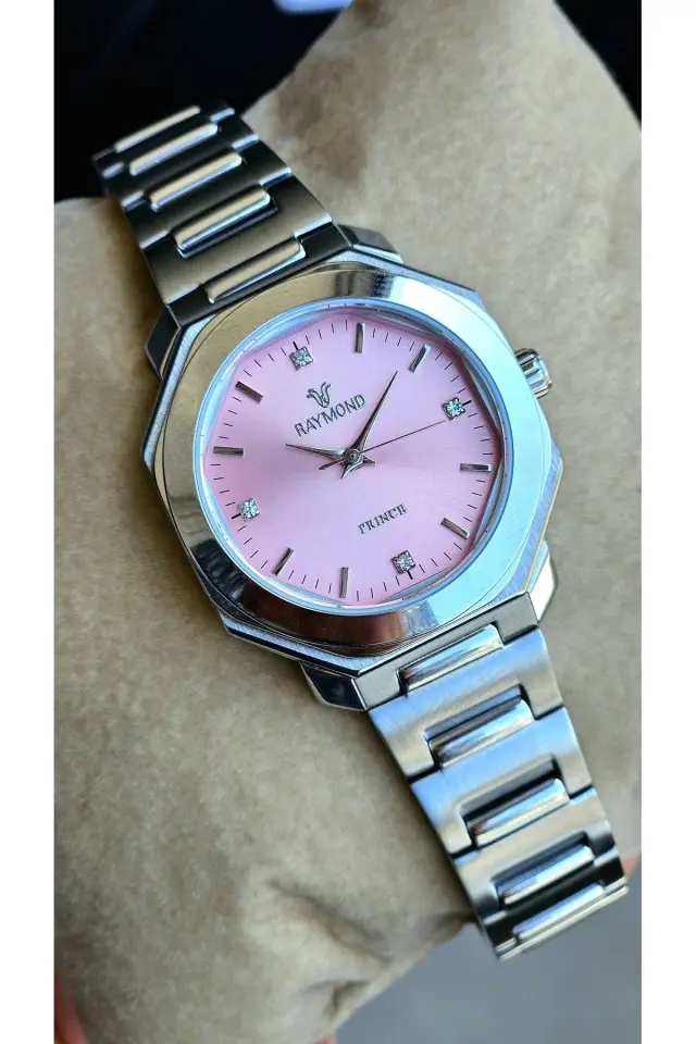Rym-G211697 Paslanmaz Çelik - 2 Yıl Garanti - Raymond Kadın Kol Saati BSS-PNK