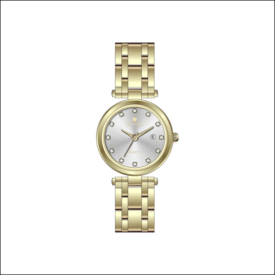 Raymond Kadın Kol Saati RYM-213059-R55  Çelik Kordon
