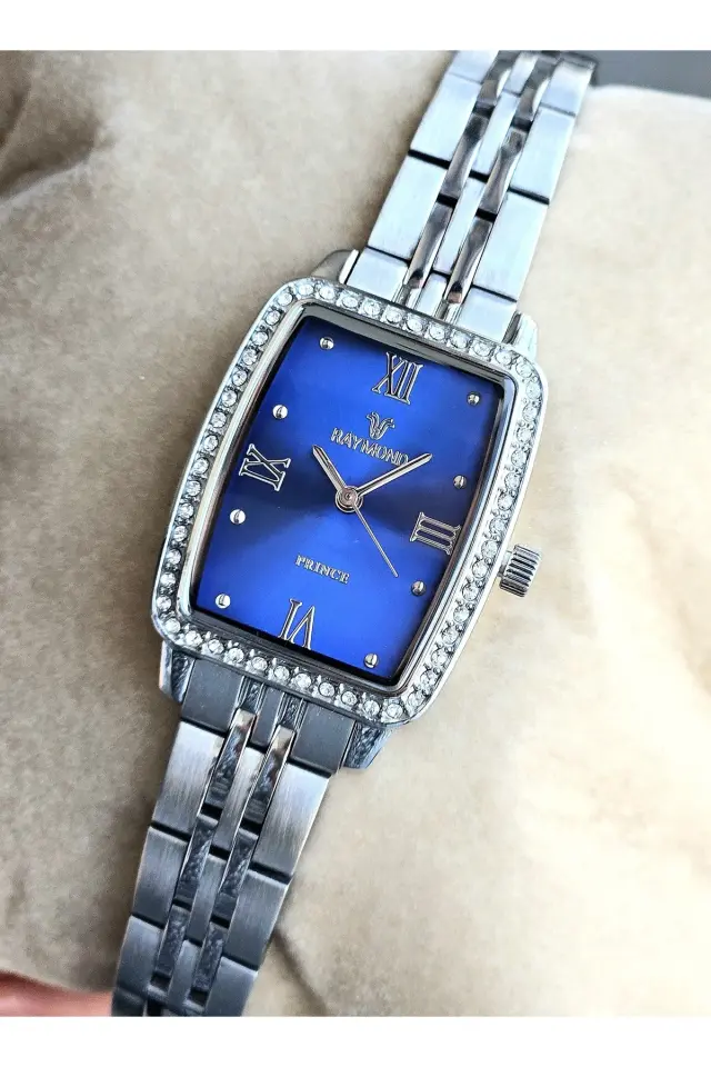 Raymond Kadın Kol Saati CSS-BL  Çelik Kordon