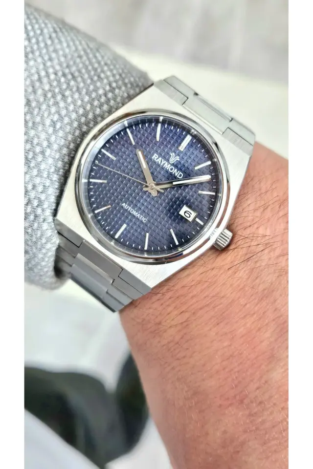 Rym-280268 Otomatik Erkek Kol Saati - 2 Yıl Garanti - Paslanmaz Çelik CSS-BK