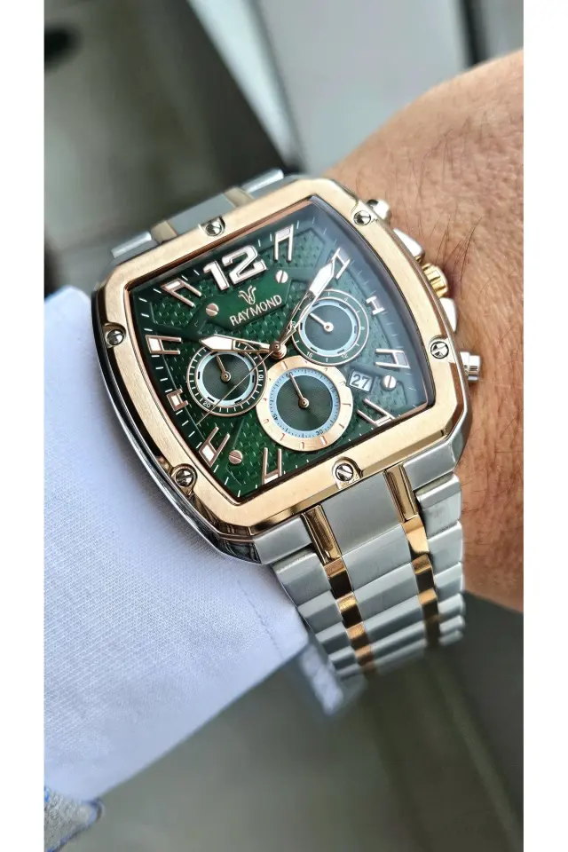G811718M Metal Erkek Kol Saati - Paslanmaz Çelik - 2 Yıl Garanti GIPR-GREEN
