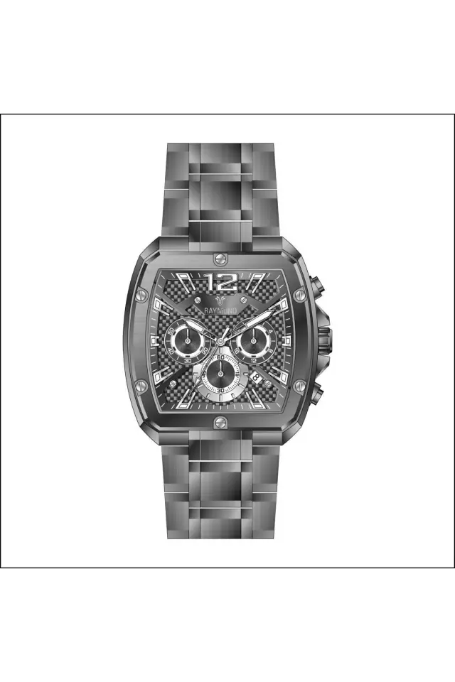 G811718M Metal Erkek Kol Saati - Paslanmaz Çelik - 2 Yıl Garanti KGREY