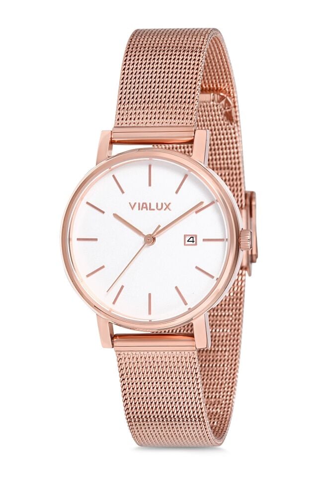 Vialux Kadın Kol Saati AJ511R-02SR
