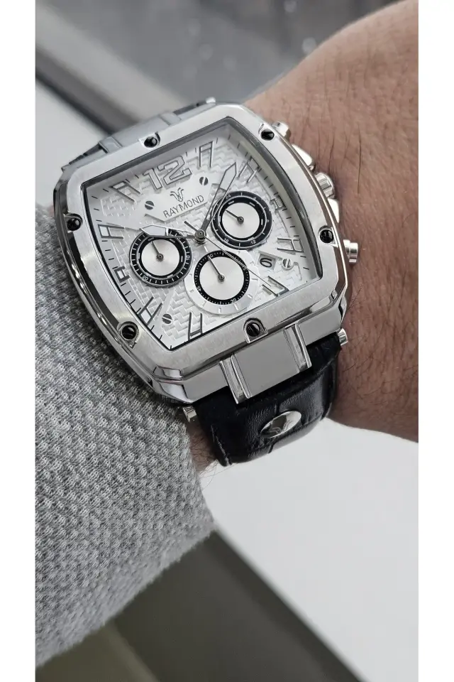 Raymond Erkek Kol Saati CSS-W  Deri Kordon