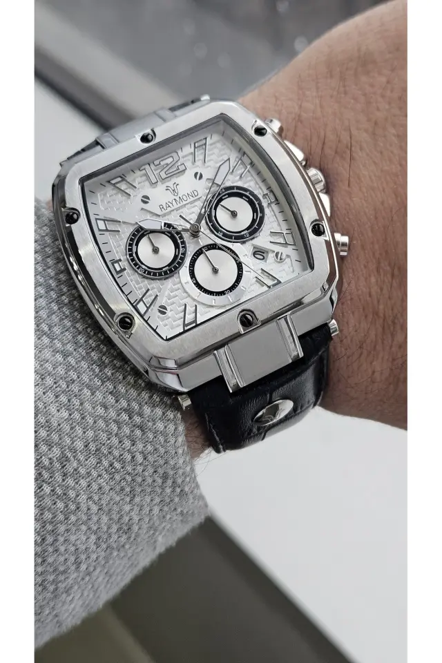 G831719M Deri Kordon Erkek Kol Saat - Paslanmaz Çelik - 2 Yıl Garanti CSS-W