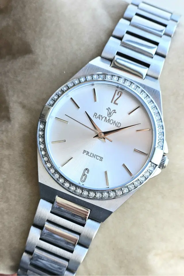 Raymond Kadın Kol Saati RYM-21714-R83  Çelik Kordon