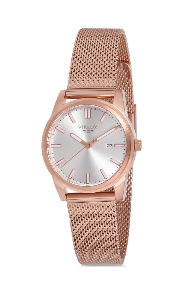 Vialux Kadın Kol Saati AJ534R-02SR