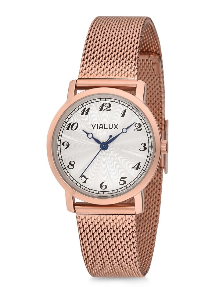 Vialux Kadın Kol Saati AJ714R-02SB