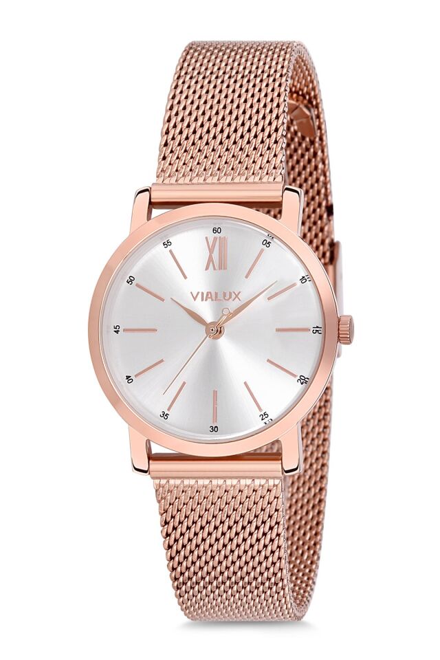 Vialux Kadın Kol Saati AJ714R-02SR