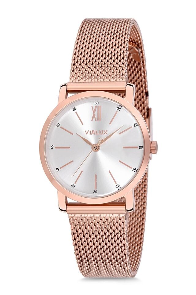 Vialux Kadın Kol Saati AJ714R-02SR