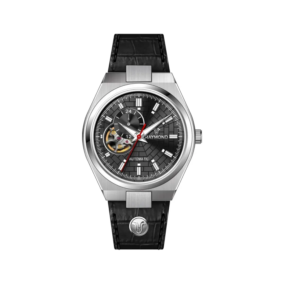 Raymond Erkek Kol Saati RYM-250424-DR-R68  Deri Kordon